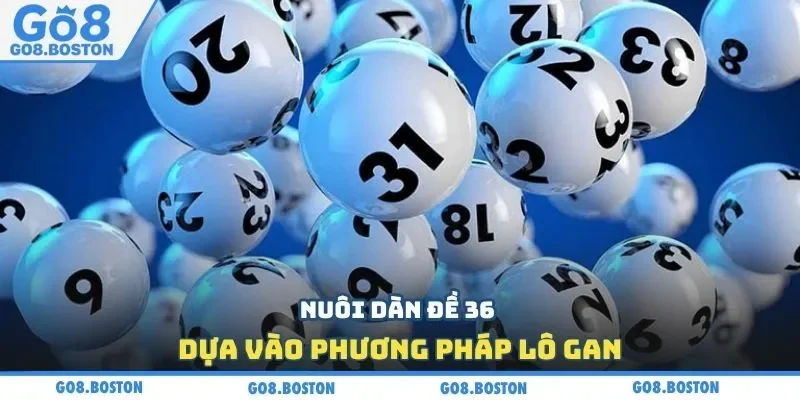 Nuôi dàn đề 36 dựa vào phương pháp lô gan