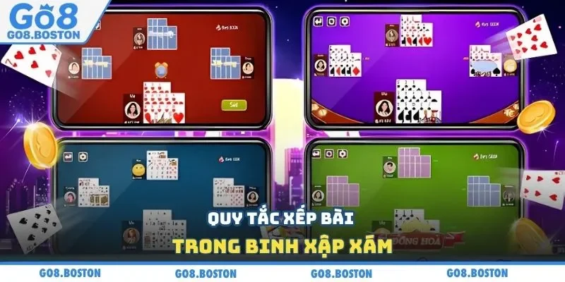 Quy tắc xếp bài trong binh xập xám